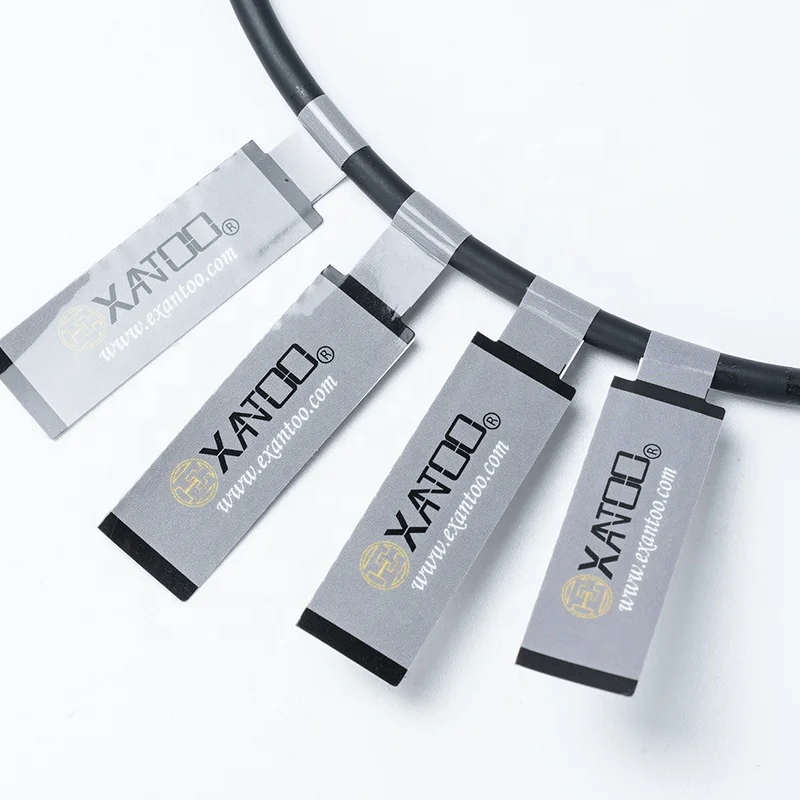 Custom Printed Waterproof and Waterproof Optical Cable Label Sticker Network Cable Identification Sticker