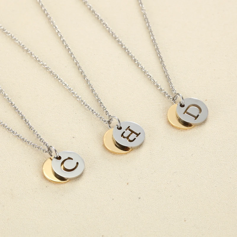 Alphabet Charm Pendant Jewelry Initial 