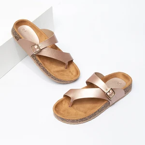 Ladies' Spring Summer Autumn Flat Light Weight Sexy Exposed Strap Buckle Decoration Slip Cover  Factory Direct Sales