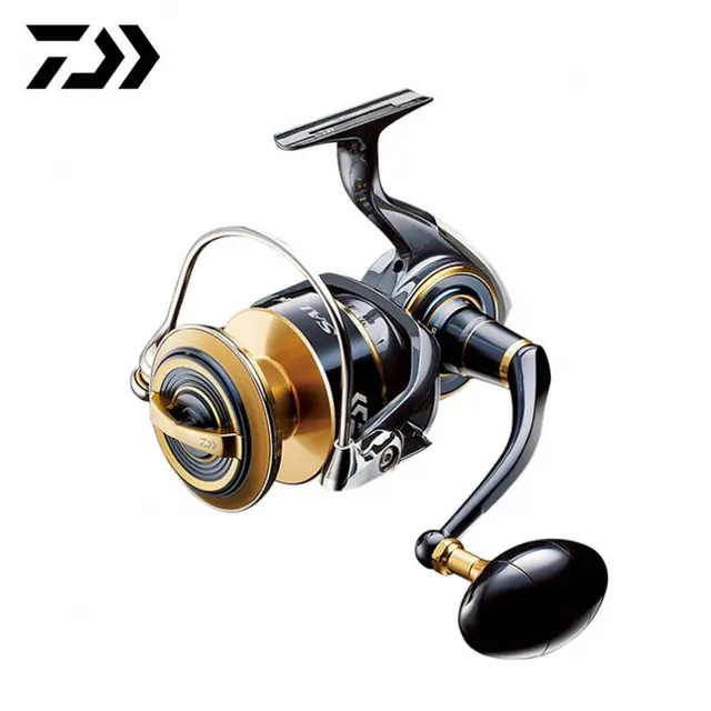 100% Original Daiwa Saltiga Peche-Accessoir Freshwater Trolling Reel for River and Lake Fishing Sea Fishing Reels