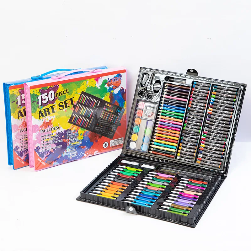 150pc Art Drawing Set Kit for Kids & Adults - Premium Supplies