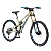 White full suspension MTB