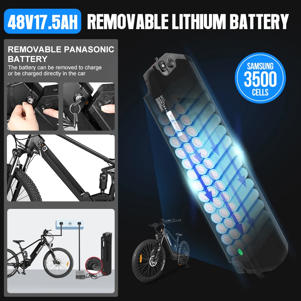 Motor Mtb E 27.5 Inci 48v 750w 
