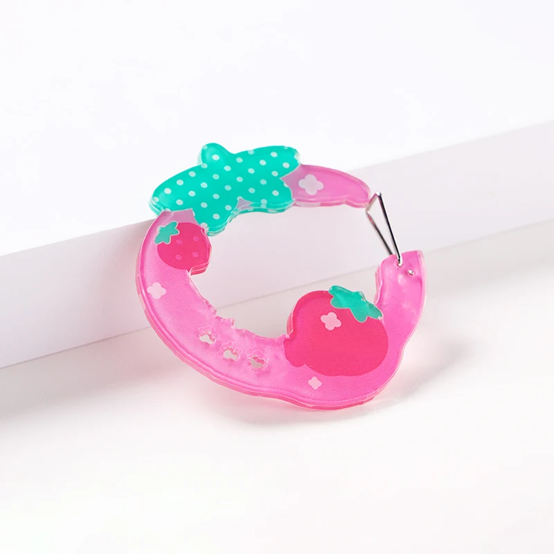 Doc Creatives Manufacturer New Cartoon Anime Wholesale Custom Personalized Design Acrylic Carabiner