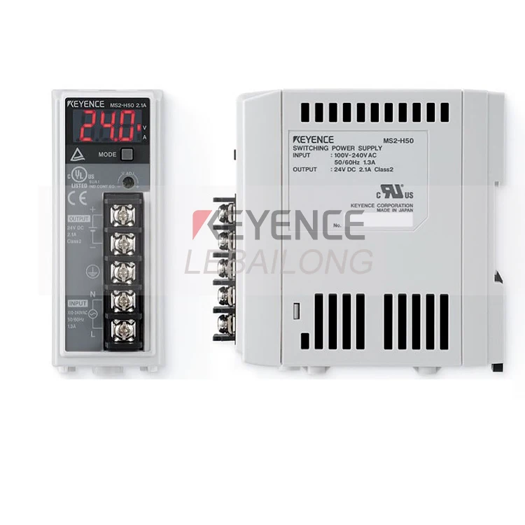 Wholesale KEYENCE MS2-H50 100 240 VAC 24VDC 50W 2.1A小型スイッチング電源MS2シリーズオリジナル  From