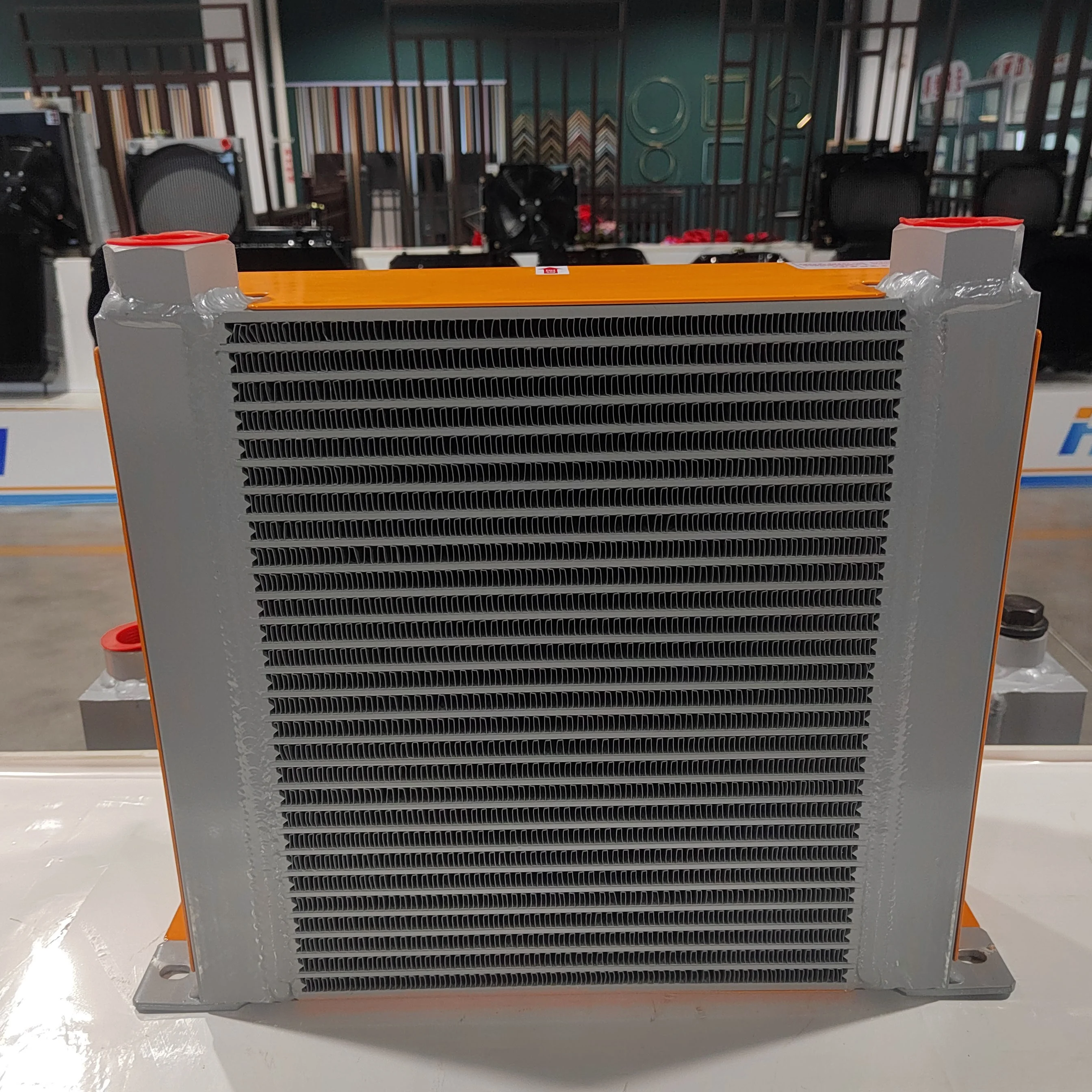 100L Hydraulic Oil Cooler Radiator AH1012T - 24V & 12V DC, 7KW Cooling ...