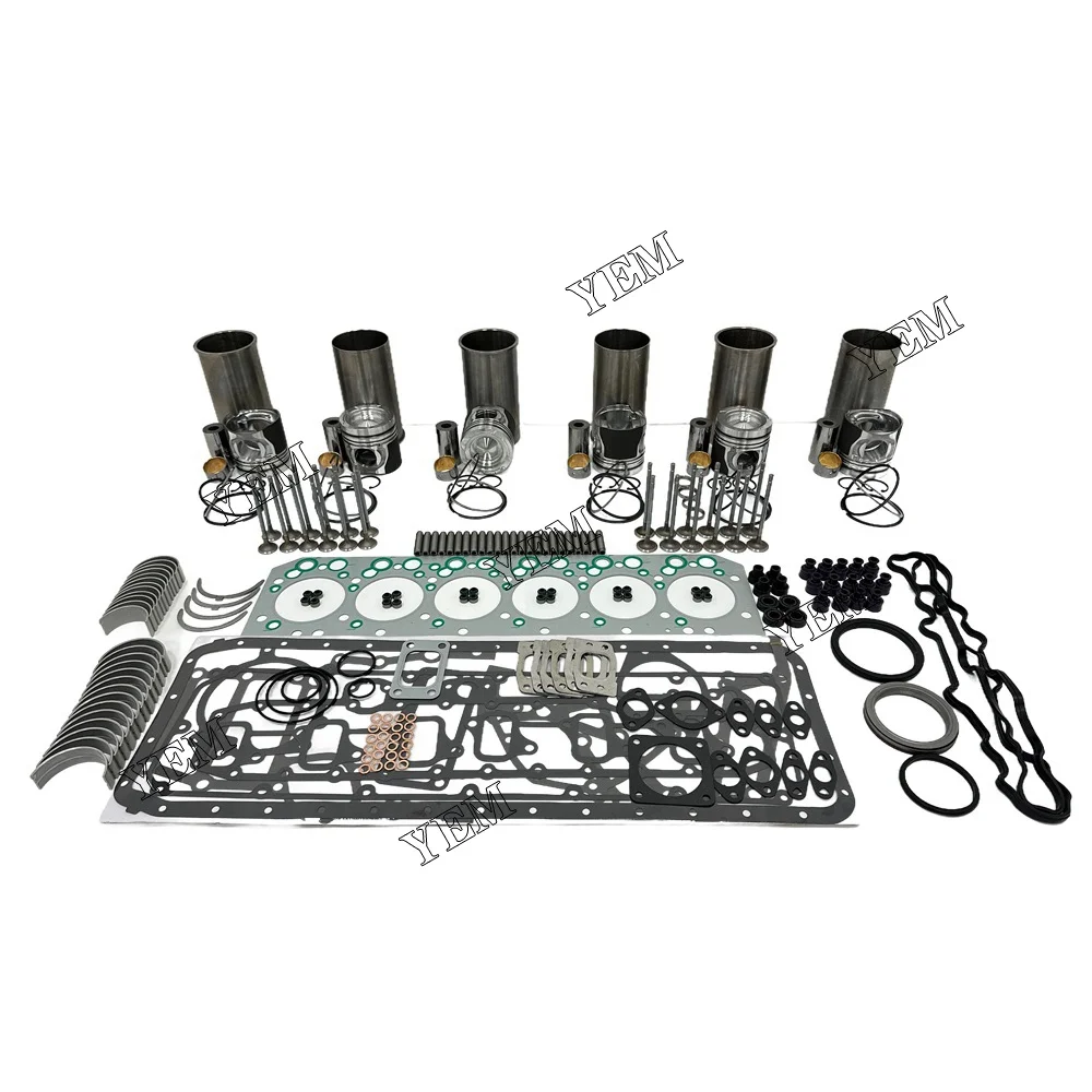 Overhaul Kit With Valves Fit for Doosan Develon DL06 Engine 3