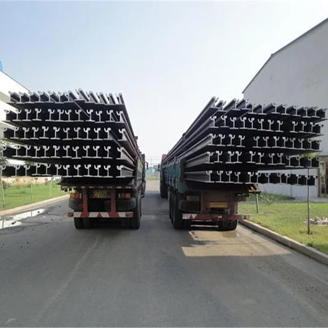 59R2 60R2 tram rail Baotou Steel U71Mn U75V grooved steel rail/channel for urban trams