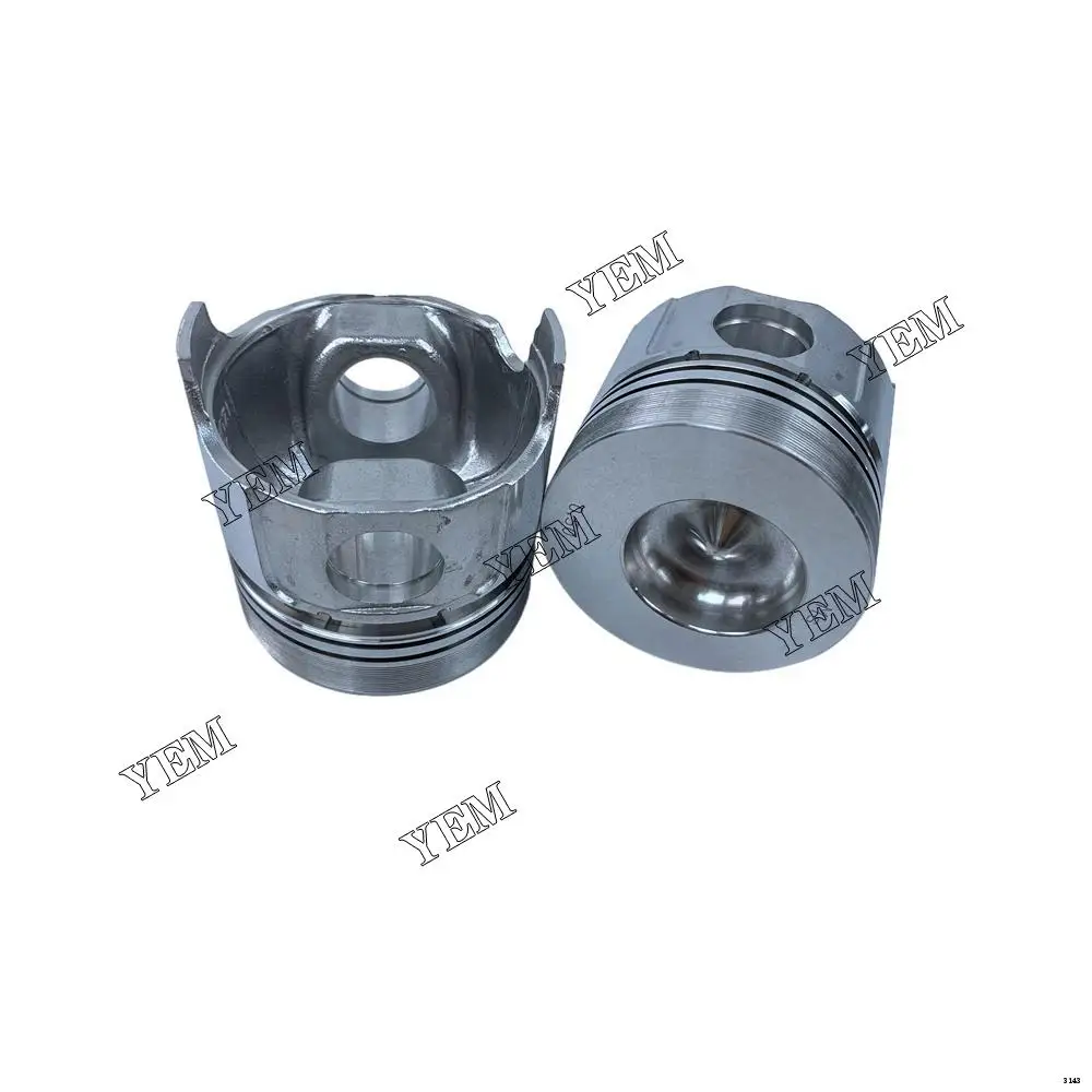 Engine Piston Kit With Piston Pin Fit for Yanmar 3TNA84 Construction Machinery Spare Parts