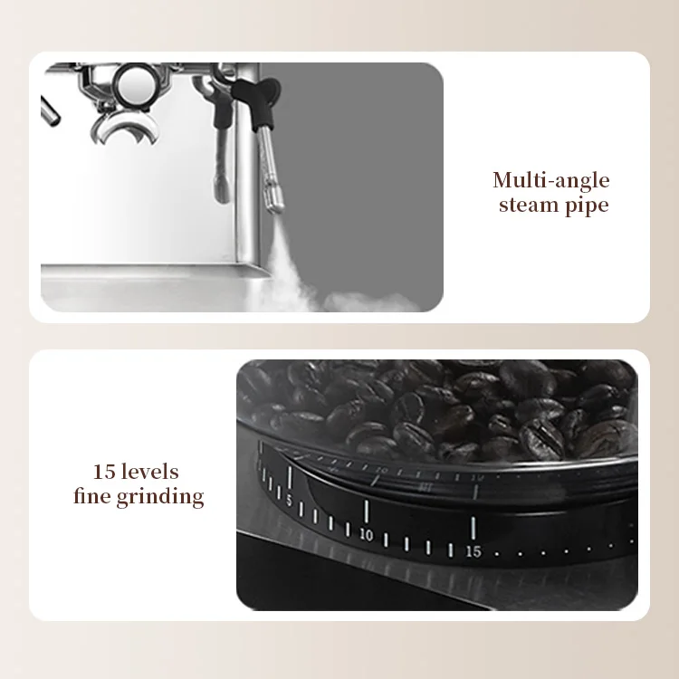 Coffee Machine Body Stainless Steel Body Espresso Machine - Hot Sale Coffee Tools