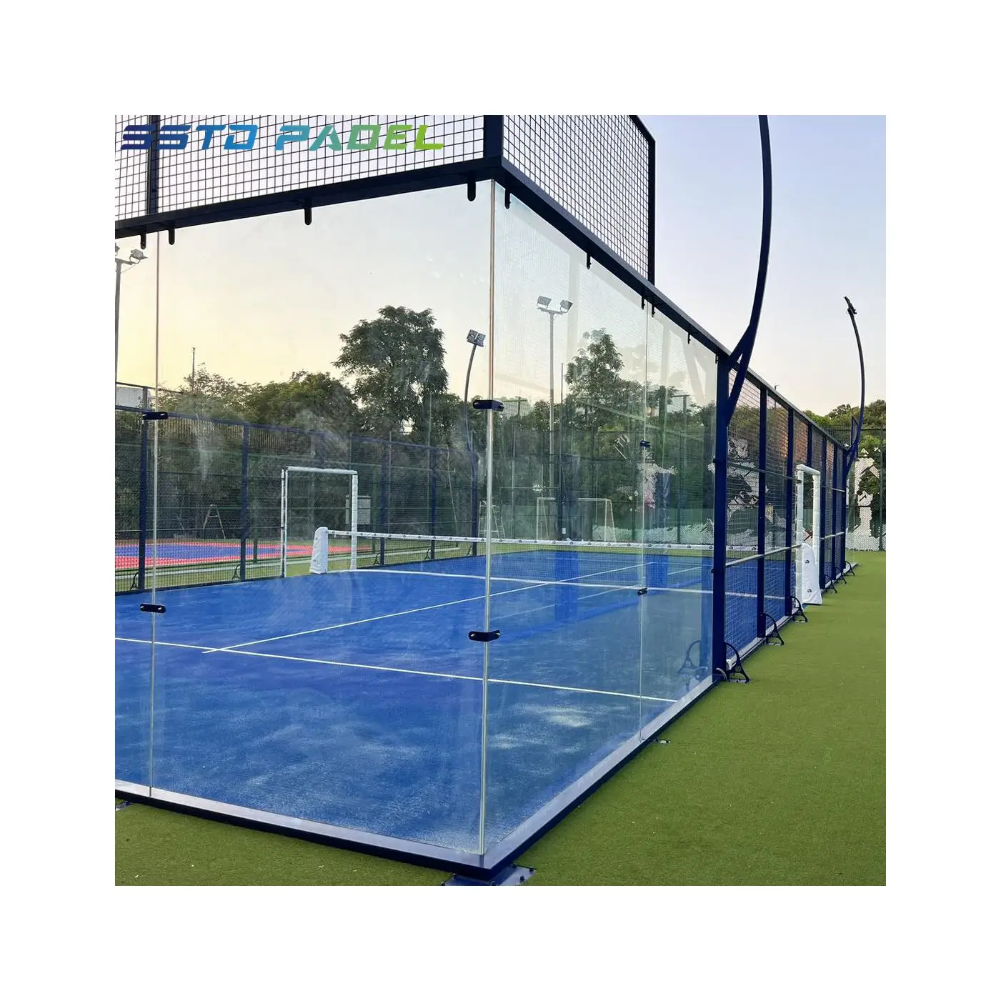 SSTD Shengshi Sport Outdoor Standard Full Panoramic Padel Court Paddle Tennis Courts Padel Tracks