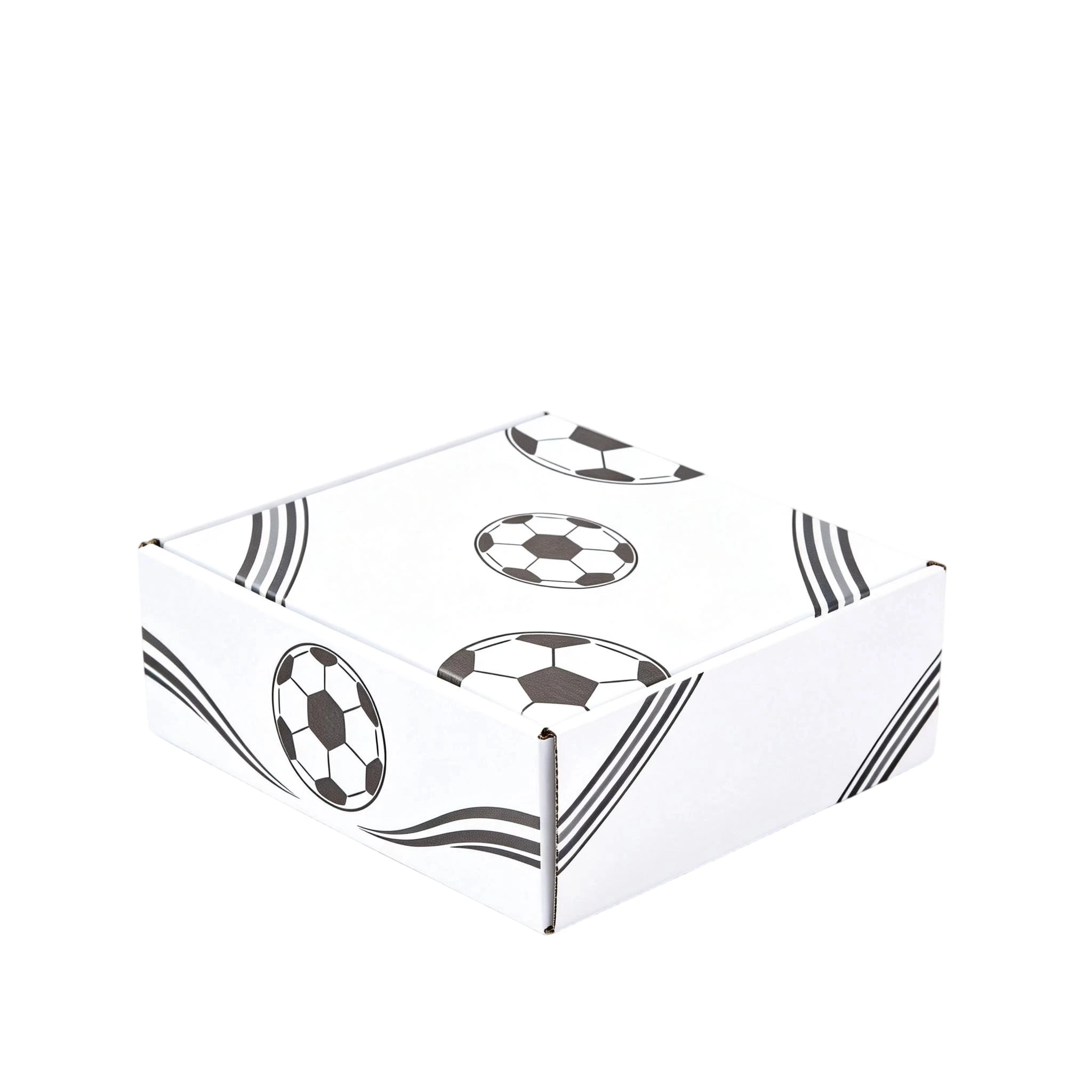 Eco-Friendly Recycled Materials Corrugated Board Aircraft Boxes Mailing Bags for Soccer Packaging Customizable Sizing Four-Color