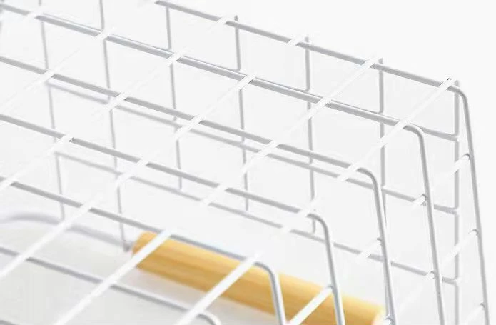 Square Wire Mesh Container Vegetable Mesh Storage Baskets