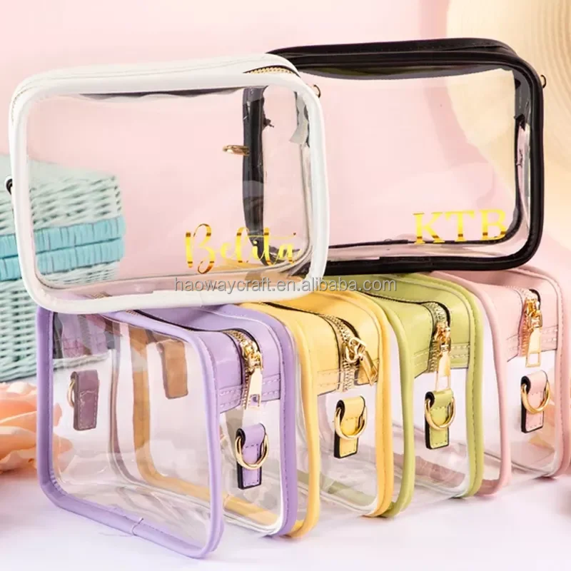 In Stock Rts Pvc Clear Stadium Bag Crossbody Handbag For Women Girls ...