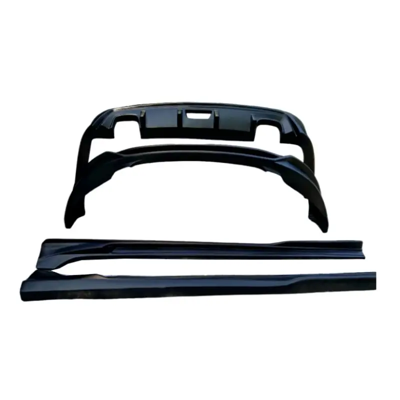 Auto Body Systems New Front Bumper Lip Rear Bumper Lip Side Skirt Kit for Chevrolet Cavalier 2016-2019 Upgrade Wide Body System