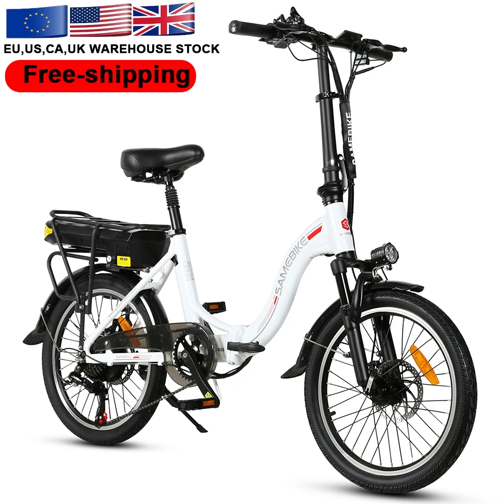 READY TO SHIP EU stock 1 year warranty foldable rechargeable 350w high speed easy carry bike electric mountain city bikes