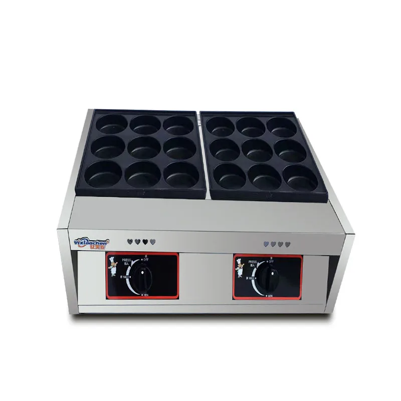 Factory Supply Mini Pancake Machine Non Stick Coating Fried Egg Burger Machine Durable Egg Burger Oven for Commercial