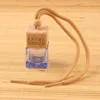 (sapphire blue square) empty bottle pendant