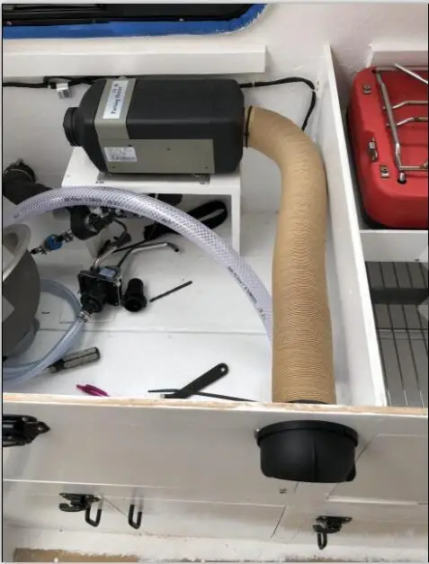 Webasto携帯電話制御エアヒーターガソリンカーヒーターガス
