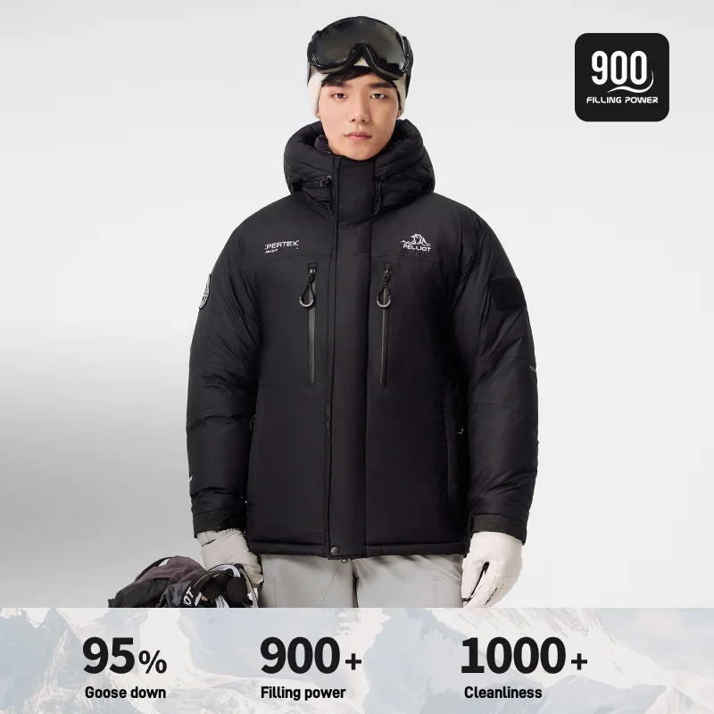 PERFORMANCE Pelliot Down Jacket 900 Filling Power Goose Down PERTEX Ultralight Climbing Primaloft Gold Cotton Down Jacket Men