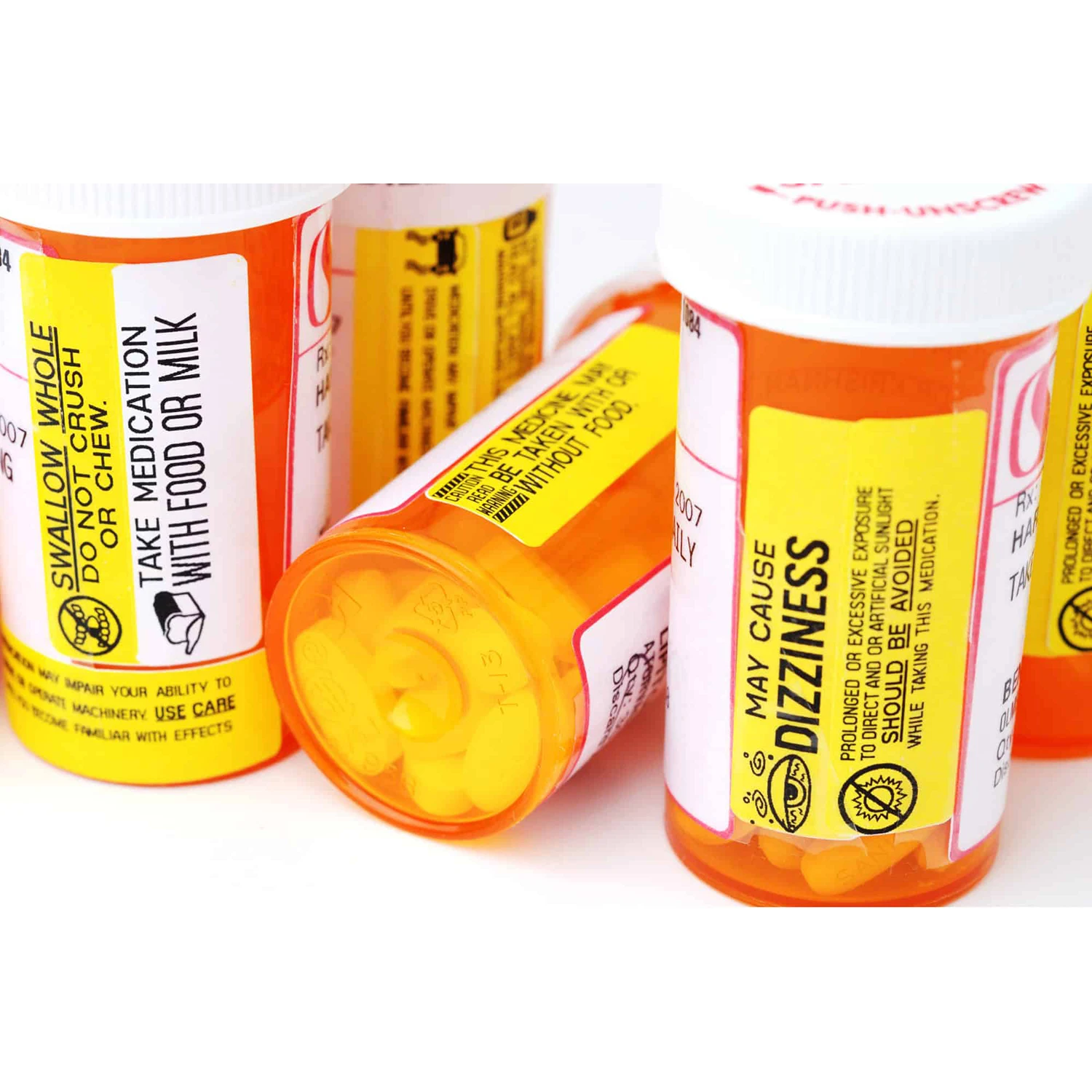 Custom Drug Label Pharmacy Pharmaceutical Vial Medical Professional