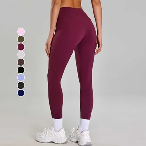 Custom High Waist Push up Workout Leggings Quick Dry Breathable Elastic Sportswear Butt Lifting Tight Sports Pants for Women