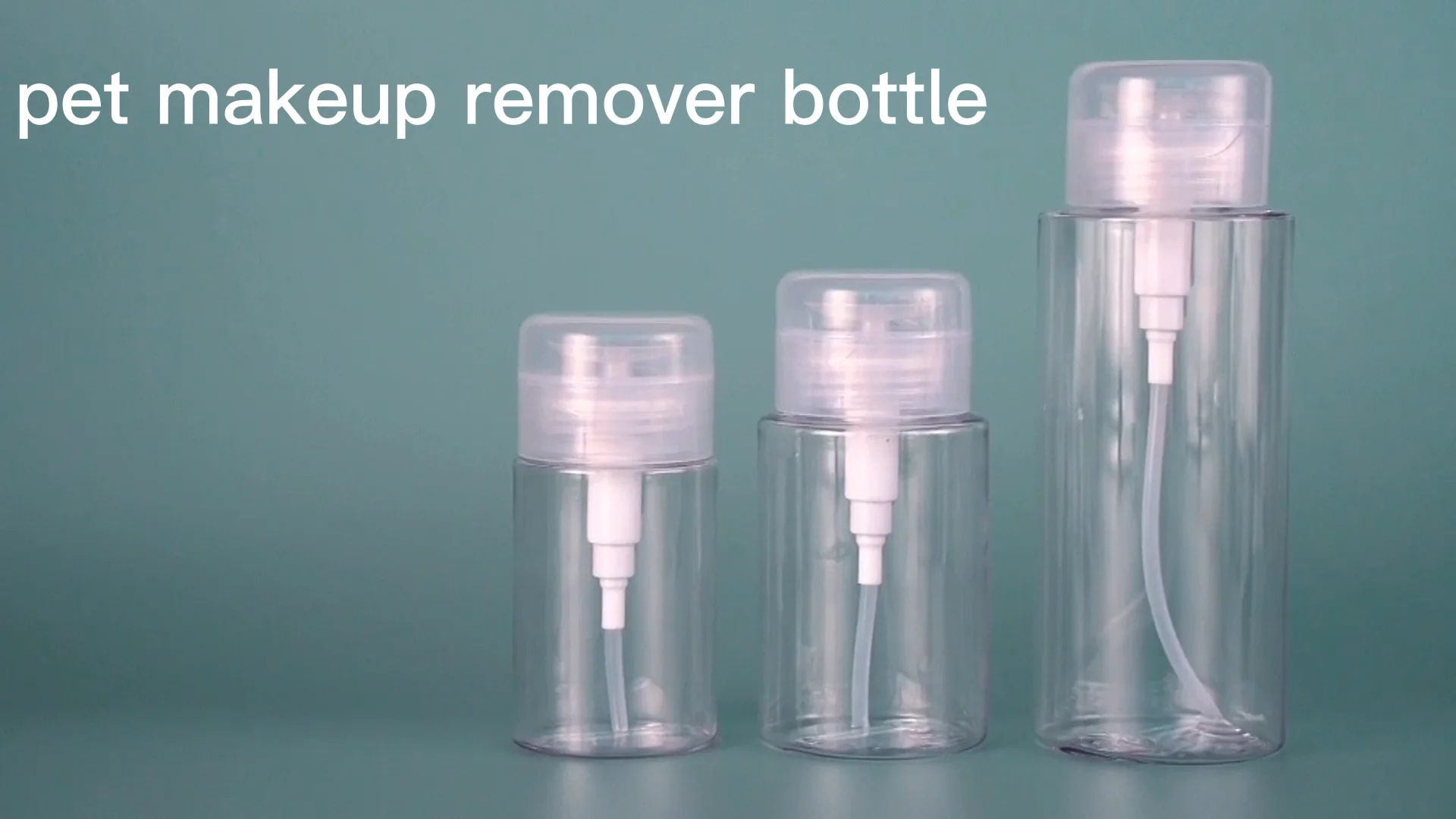 175ml 225ml Face Toner Bottle Makeup Remover Pump Cleansing Nail Polish Remover Bottle Bottle