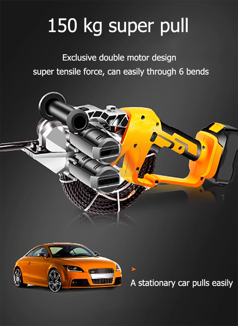 Оптовая продажа литиевая батарея автоматическая машина для резки ниток перезаряжаемый Электрический провод кабельный Съемник