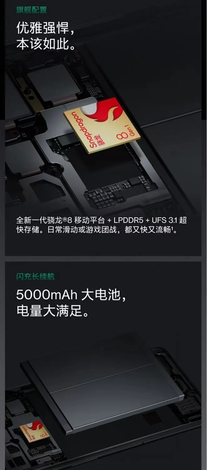 China Version OnePlus 10 Pro 5G phone 12GB 256GB Snapd 8 Gen 1 Hasselblad Camera 120 Hz 80W Fast Charging Cell Phone