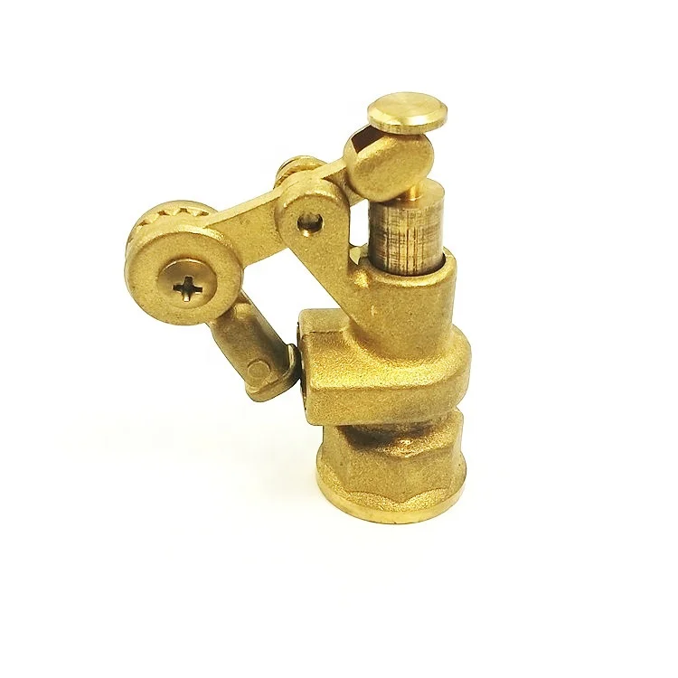 1-1/2" Npt Brass Float Check Valve 4 Inch Ball Float Valve Assembly Female Flow Outlet Water Ta