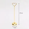 Design coeur doré de 10 pouces à 25 cm