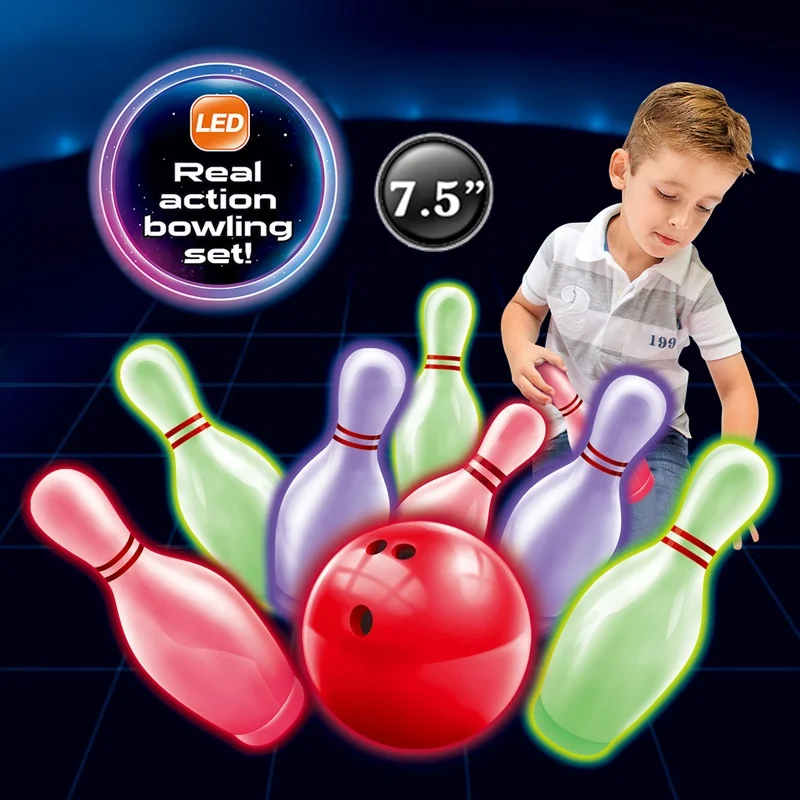 bowling set action