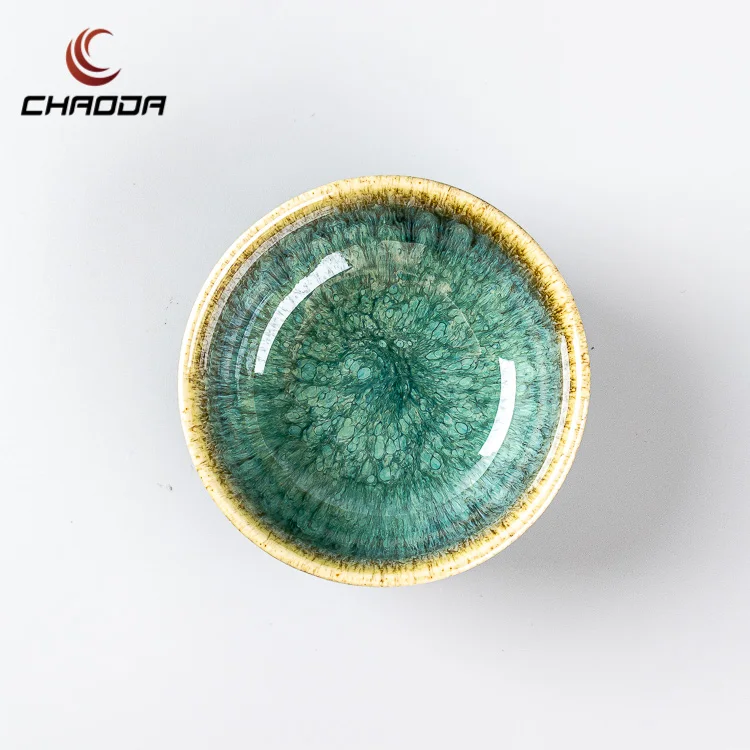 4 Inch Matte Color Glaze Rice Bowl Ceramic Bowl Gift Set Porcelain Soup Bowl for Party