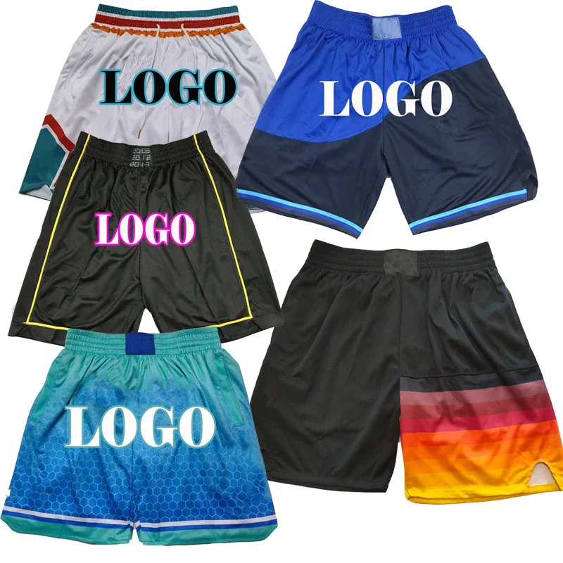 Wholesale Blank Athletic Basketball Shorts Garment Shorts Basketball