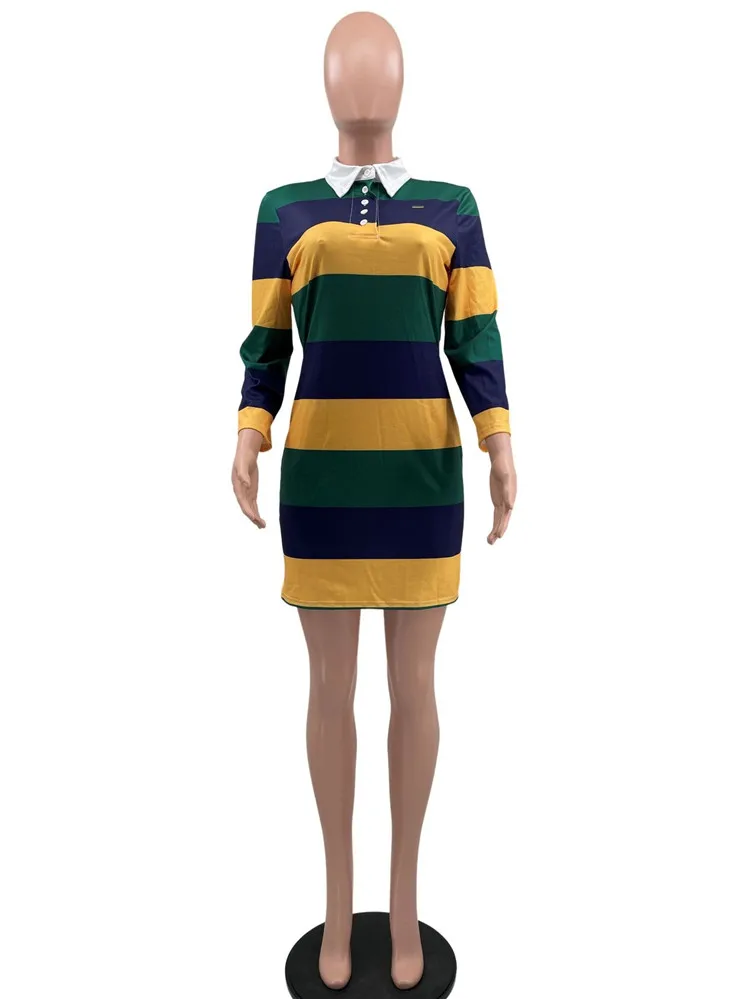 purple green and yellow dress Yellow purple green girls mardi gras athletic polo dress 8-9T main image 0