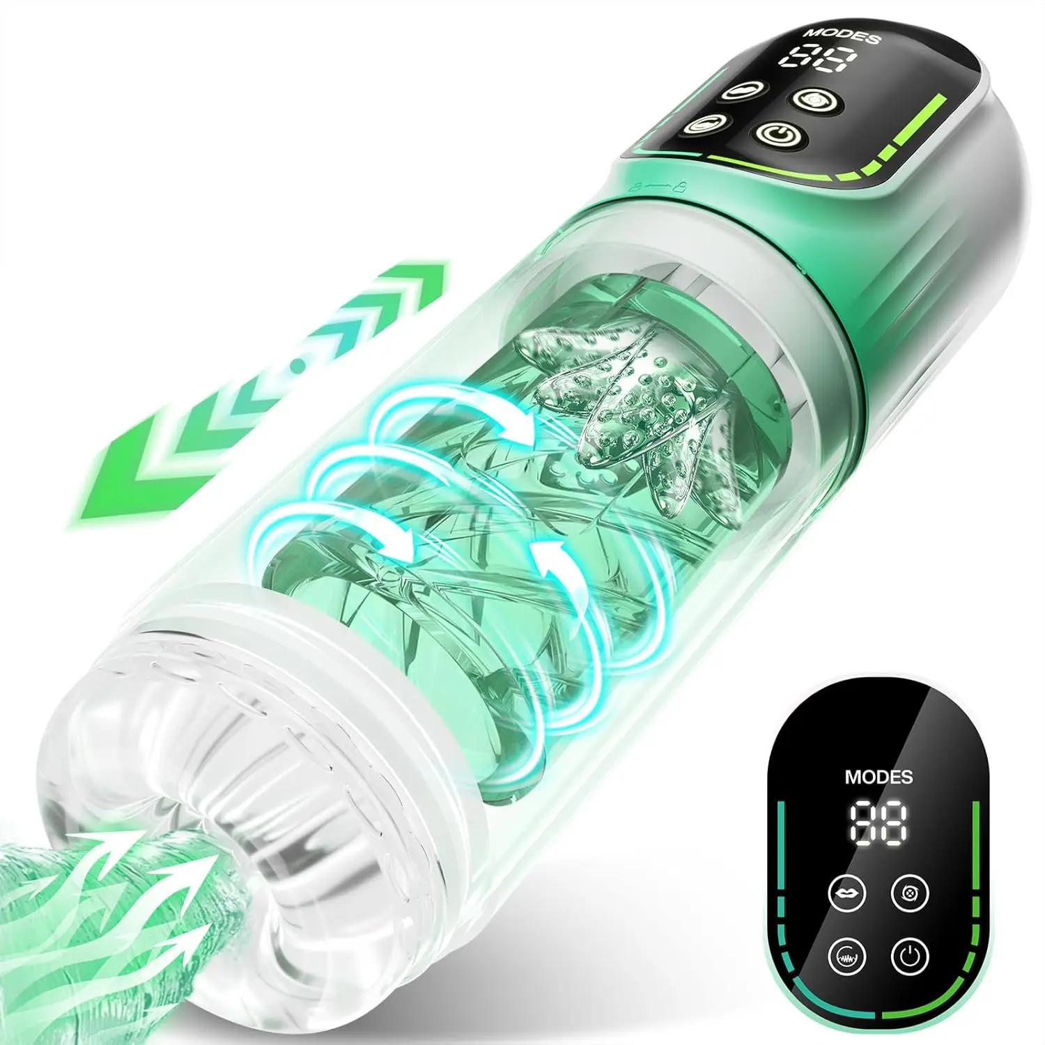 orgasmic suction of ryujin: vibrating cup with 7 suction modes Teazers Suction Cup with Clitoris Vibrator