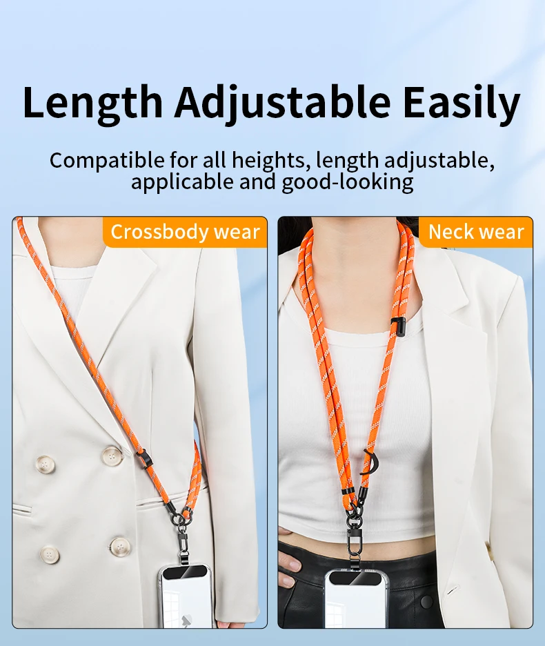 Mobile Phone Accessories Universal Crossbody Necklace Strap Patch Tab ...