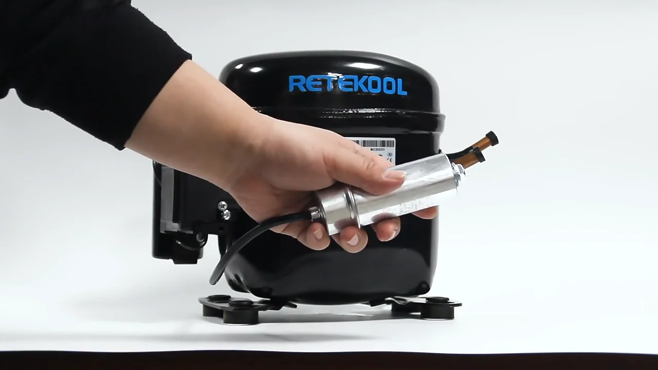 1/4 HP 220V R134A Refrigerator Compressor AC Powered Used/New Condition Home Use Cooling