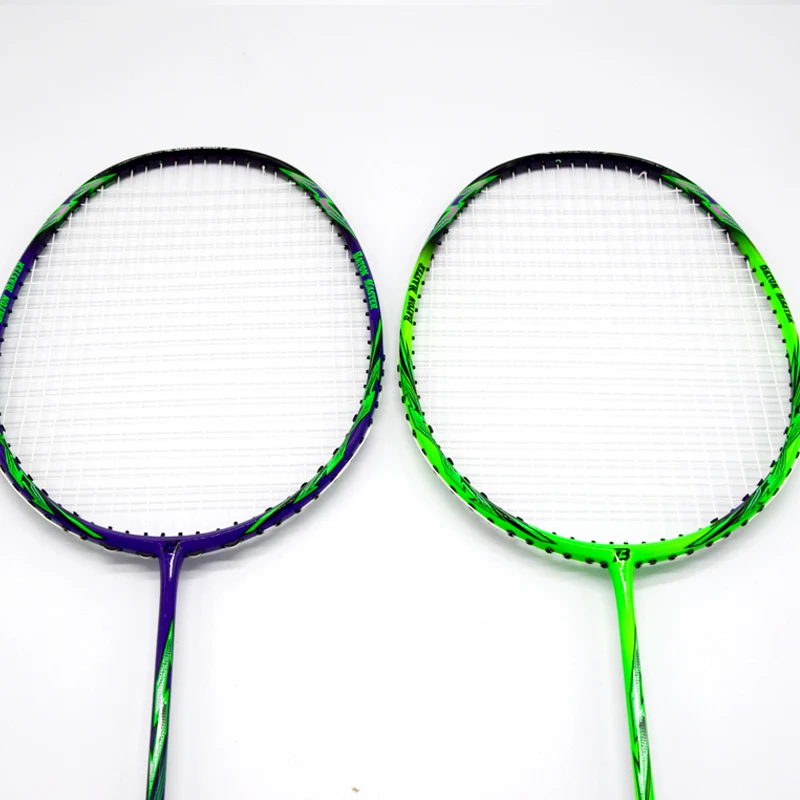 Ракетка из углеродного волокна Oem профессиональная графитовая ракетка для бадминтона поп