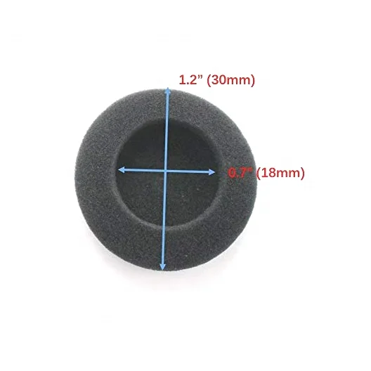 Free Shipping 28mm 30mm 35mm Foam Ear Pads Accessory Replacement Protector for Headphone Earphone Headset Quality Foam for Audio