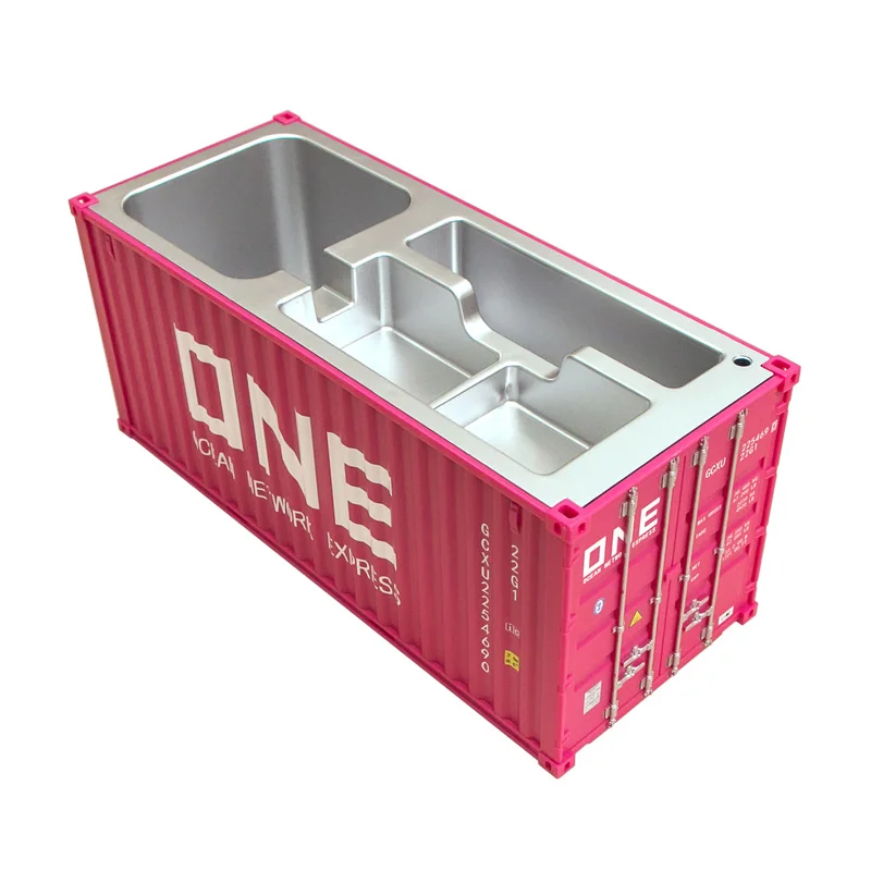Decorative Objects Container Box Corporate Gift Model Classic Mini Sea Container 20ft Shipping Container Maritimo Pen Holder