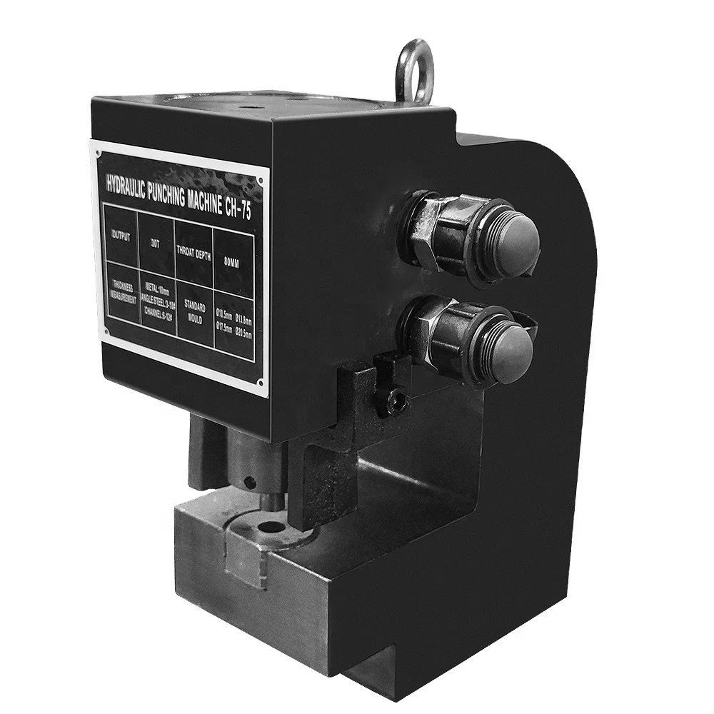 CH-75A горячая Распродажа гидравлические токарно-револьверный трубки отверстие пробивая пресс-машина