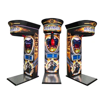 Punch Boxing Machine Factory Coin Operated Games Arcade Electronic Dynamic Boxing Arcade Game Machine