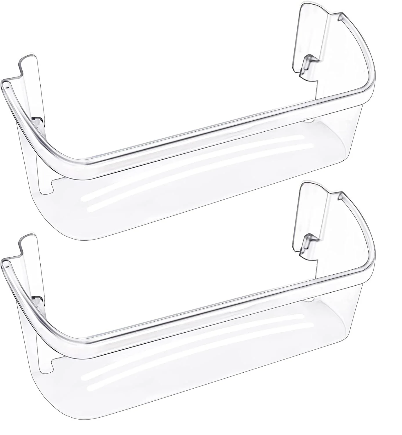 High Quality Refrigerator Parts Refrigerator Door Bin Shelf Replacement 242126602(2 PACK) factory