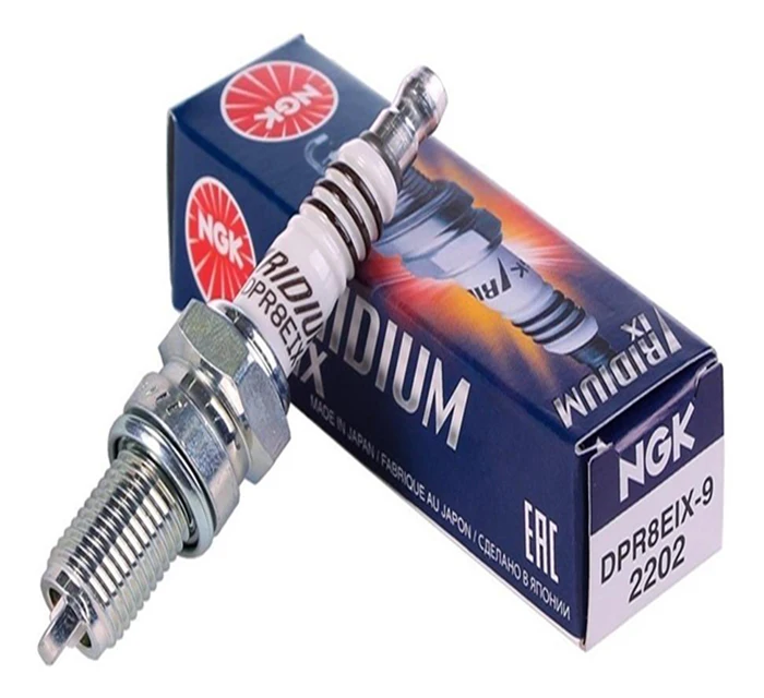 NGK Iridium Spark Plugs For Triumph Bonneville America & Other Models – Made In Japan (2202) - View #2