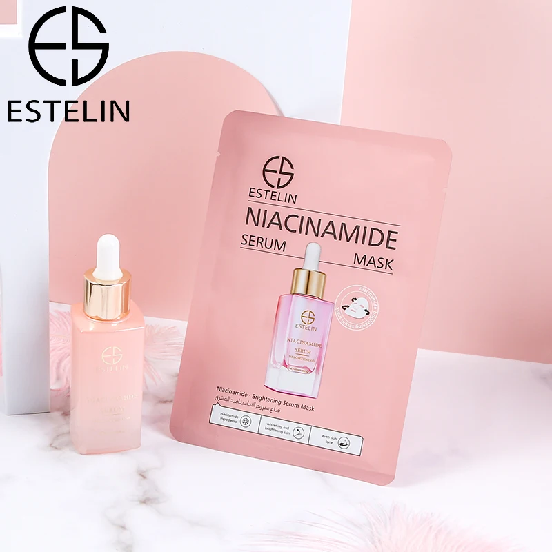 High Quality ESTELIN Serum Facial Mask Retinol Niacinamide Anti-wrinkle Face Sheet Mask