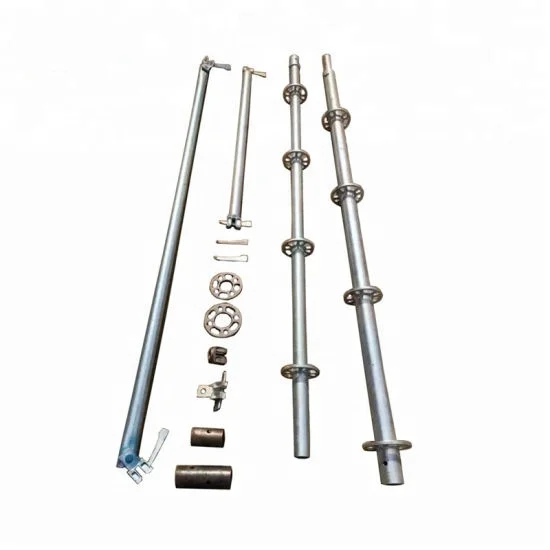 China Safety  Galvanized  Aluminium Material  Ringlock Construction Scaffolding Telescopic Scaffold