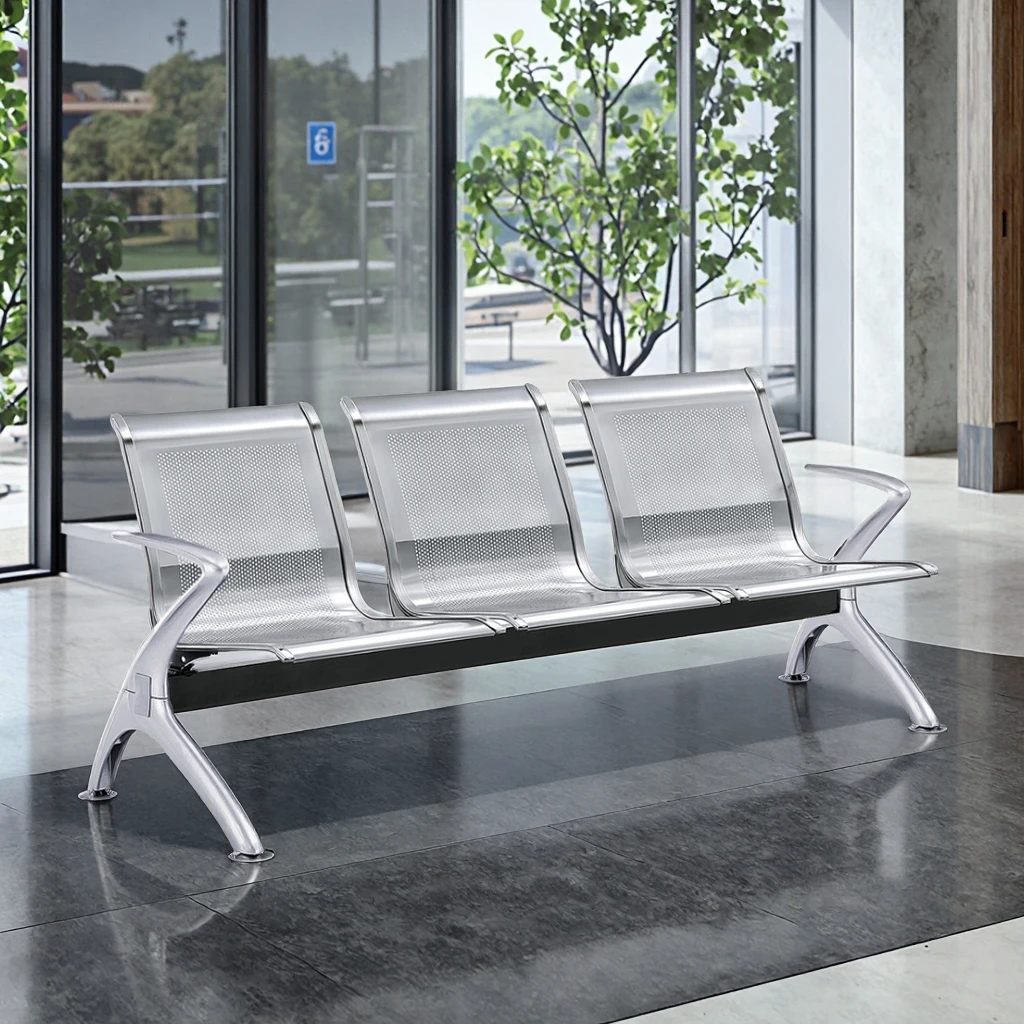 Stainless Steel Healthcare Chairs with Sanitary Edge for Medical Facilities 5