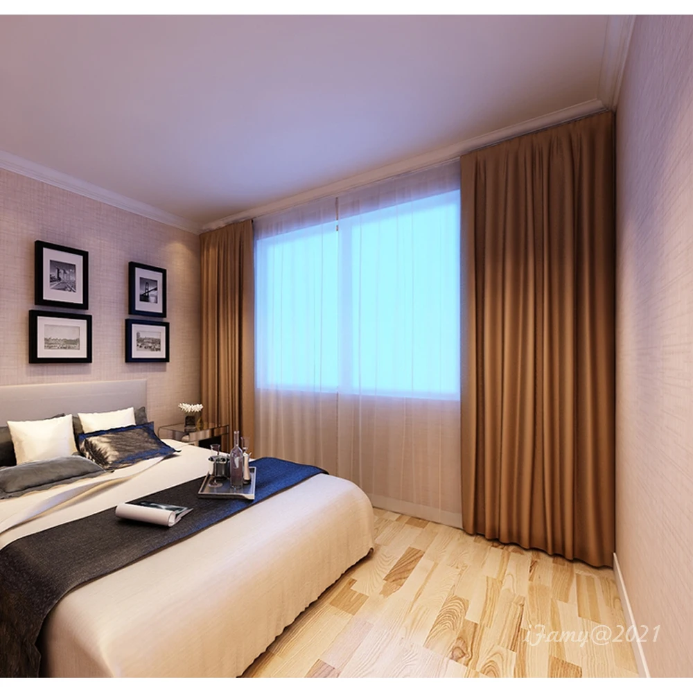 21新しい既製デザイン遮光カーテン生地カスタマイズカーテンホテル高級寝室用 Buy 既製デザインカーテン 遮光カーテン生地ホテル高級寝室 カスタマイズされたカーテン高級 Product On Alibaba Com