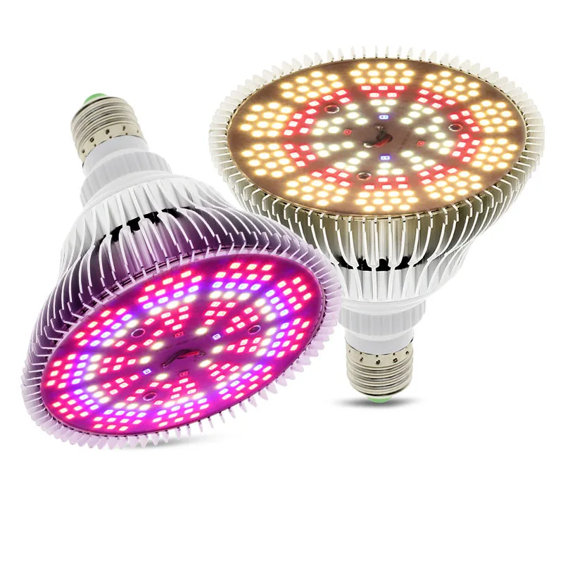 Led Grow Light Bulb Full Spectrum Plant Light Bulb With 150 LEDs for Indoor Plants Grow Lamp and Hydroponic Indoor Garden